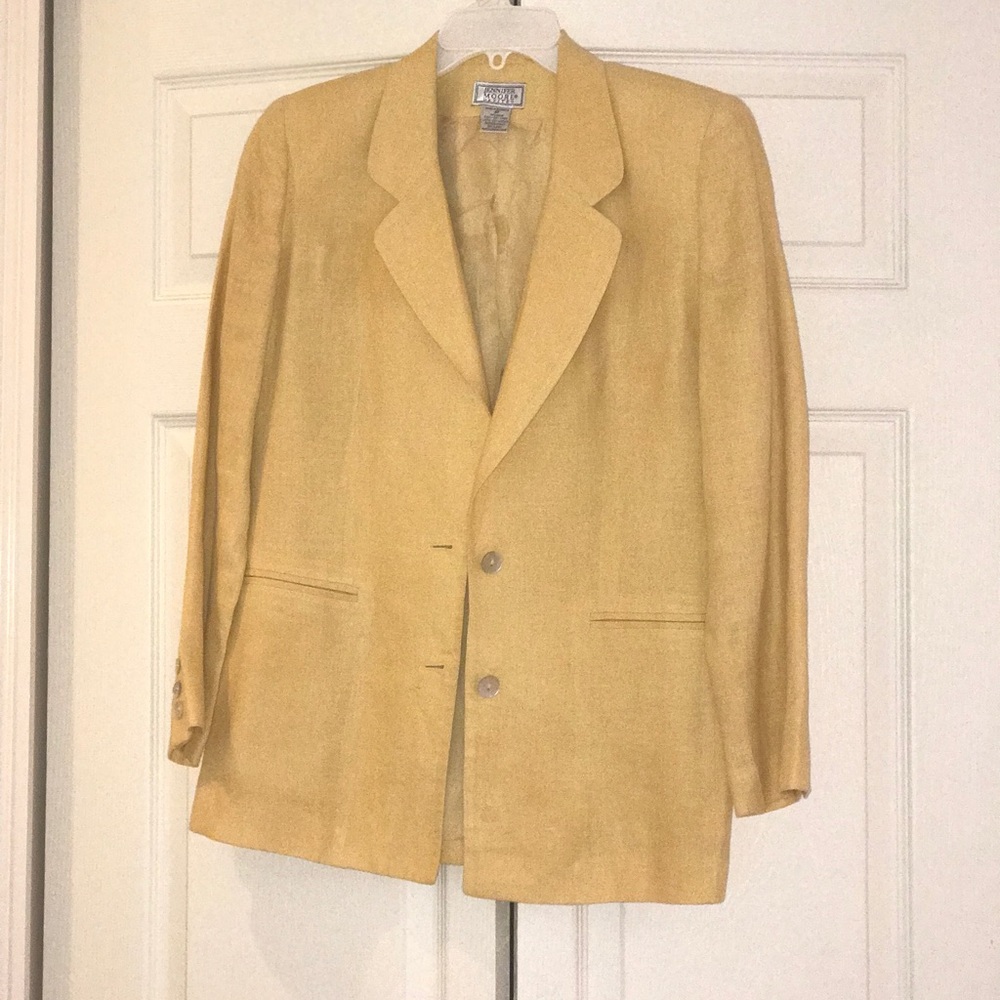 Mustard Colored Blazer